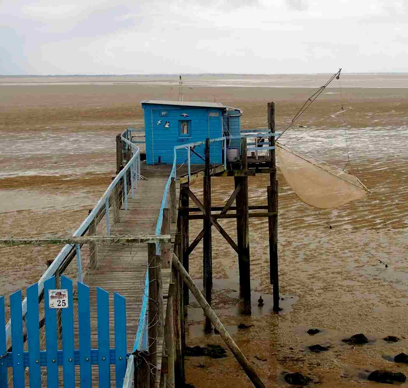 Carrelets de l'île Madame